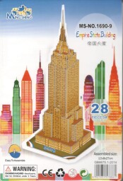 48134-9 3D puzzle SUN-MRAKODRAP EMPIRE STATE BUILDING